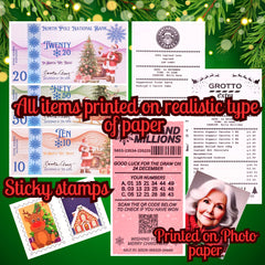 ASVP Shop santabucks-sleighwash-cards provide collectible details for festive role-play.
