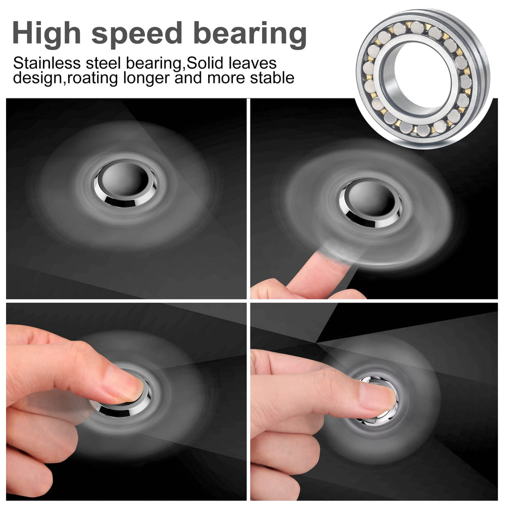 ATESSON fidget spinner designed for low noise and discreet use.