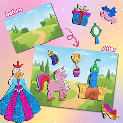 ATFUNSHOP Fairy stickers add sparkling details for imaginative scenes