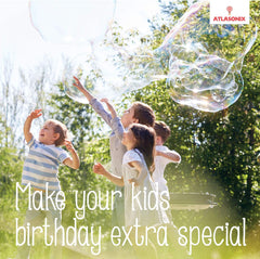 Impressive giant bubbles created with simple mix.