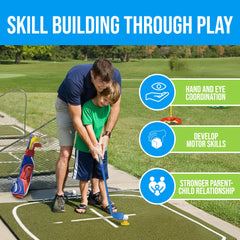 Atlasonix toddler golf set safe edges for worry-free active play.