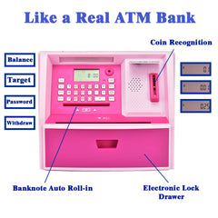 ATMBnk educational toy blends play with real saving features.