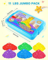AtMini rose play sand color for vibrant sensory bin activities