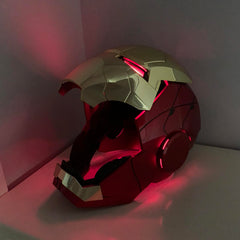 ATOKNG Iron Hero MK5 helmet back view showing compact battery area