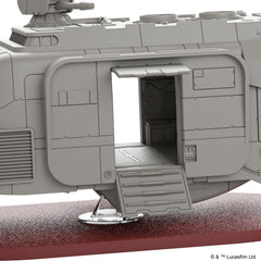 Atomic Mass Games A-A5 Speeder Truck expansion cards unlock pilots and weapons.
