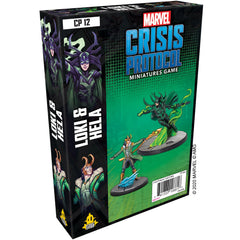 Atomic Mass Games Loki illusion spell highlights strategic deception for Crisis Protocol battles.