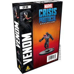Atomic Mass Games Venom character pack cover art poised for dramatic tabletop battles.