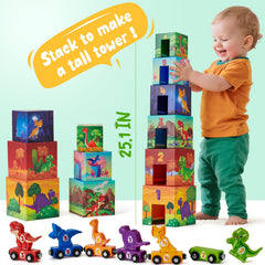 Atoylink color-sorted blocks support early color recognition during play.