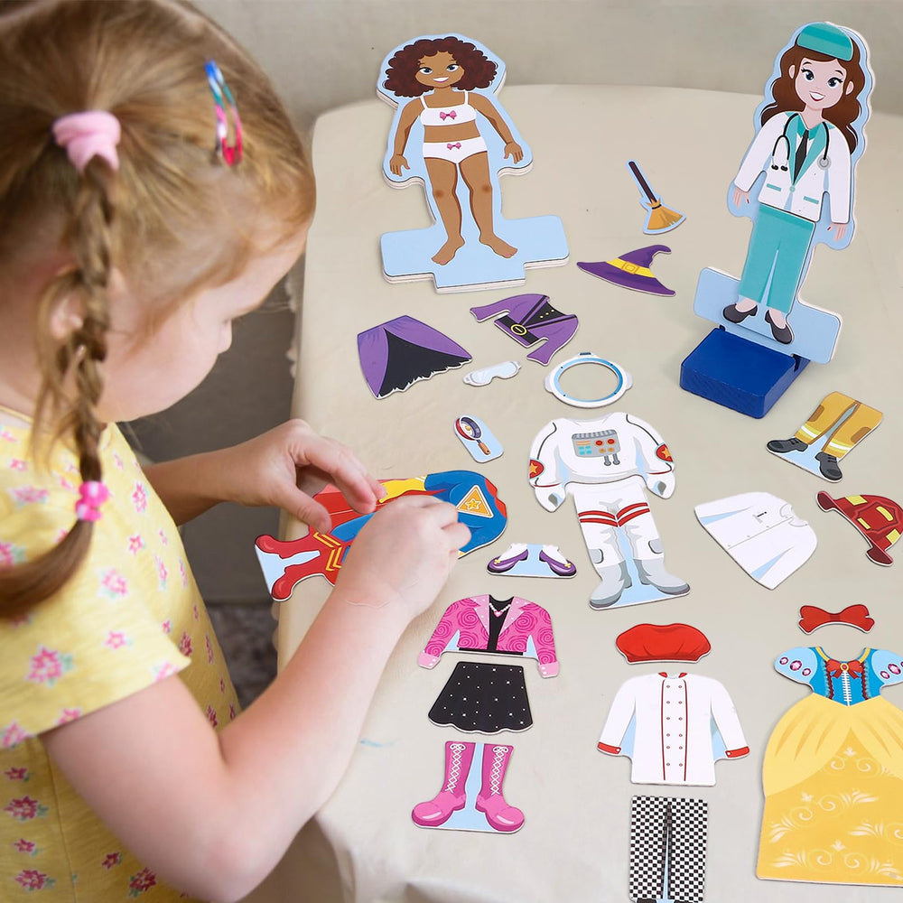 Atoylink princess and witch outfits encourage role-play and narrative building.