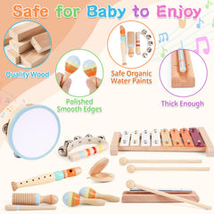 ATOYUS baby bell offers bright tones and calm focus during interactive play.