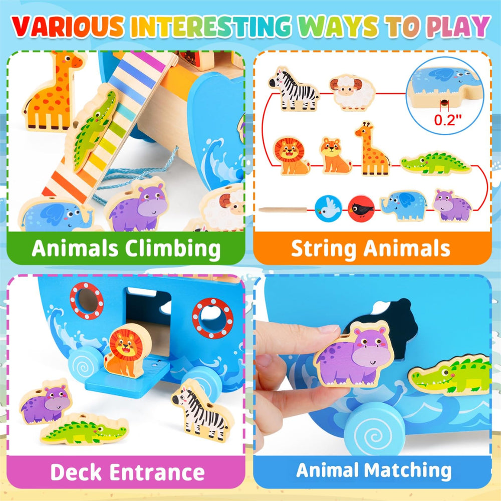ATOYUS peace doves figures for gentle storytelling and color learning.