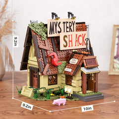 ATRtoyMF Gravity House interior layout reveals desk and bedroom details for imaginative play.