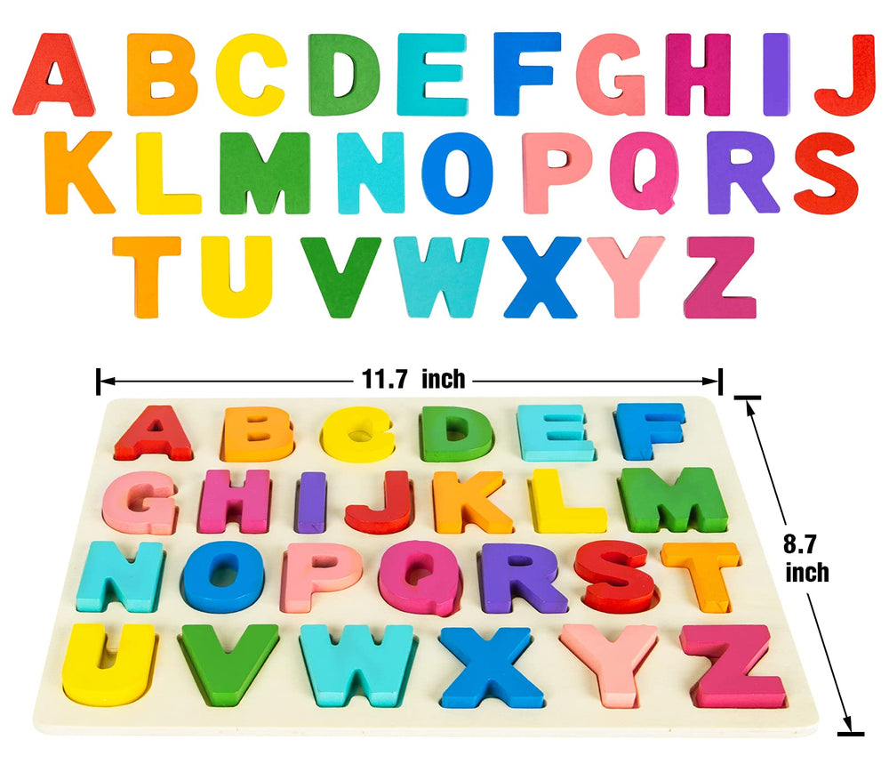 Close-up of Attmu wooden pieces with smooth rounded edges for safe toddler handling.