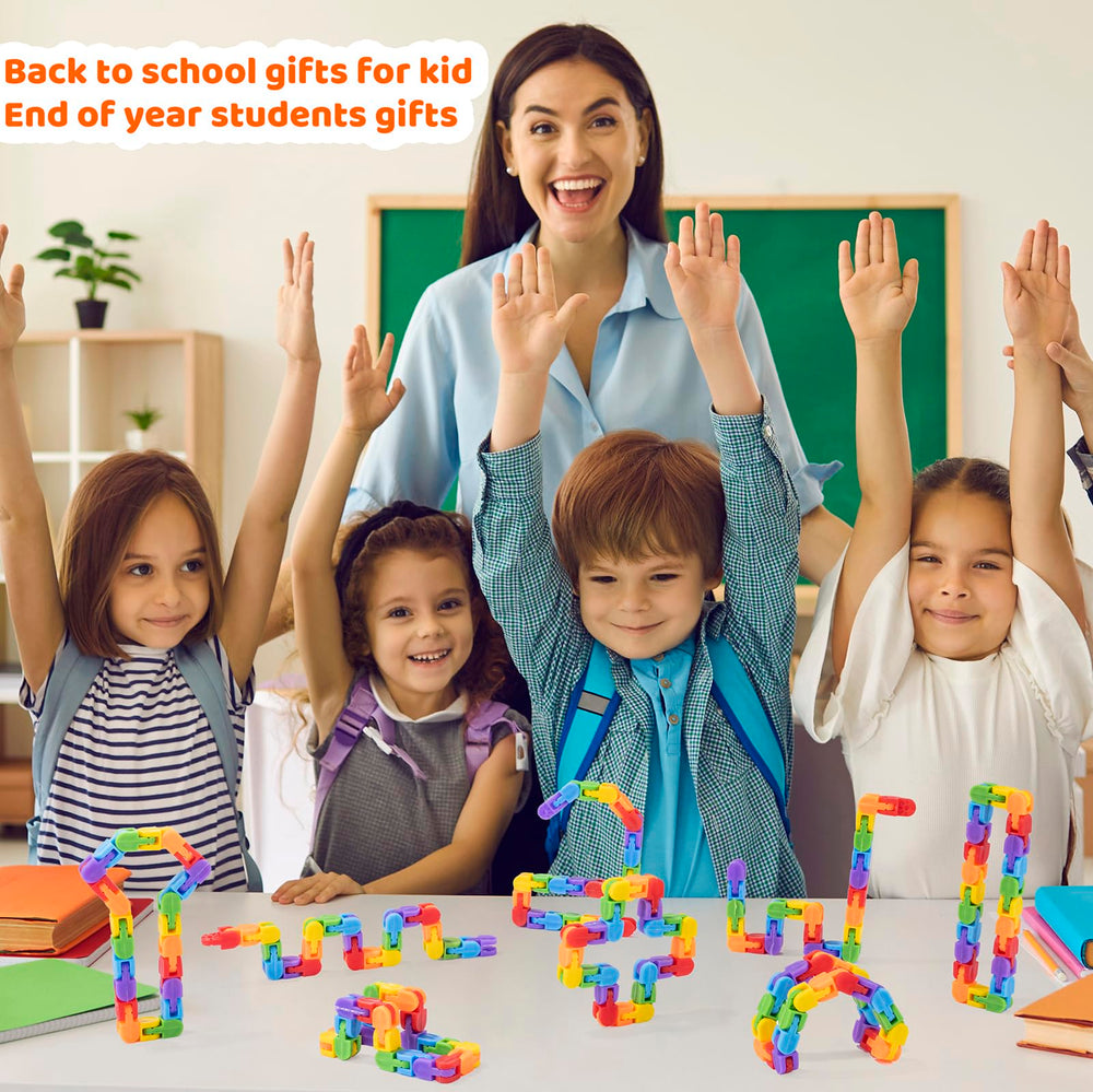 Aubrogo Wacky Tracks serve as party favors and goodie bag fillers