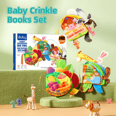 Auby portable foldable design fits in diaper bags for travel.