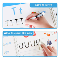 Auchq alphabet tracing pages help practice letter formation and writing accuracy.