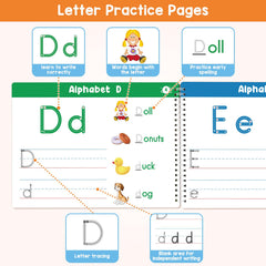 Auchq marker pack enabling colorful tracing to improve handwriting control.