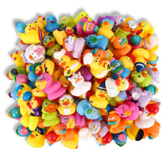 Audaisyly rubber ducks variety collection for bathtime play and party decor.