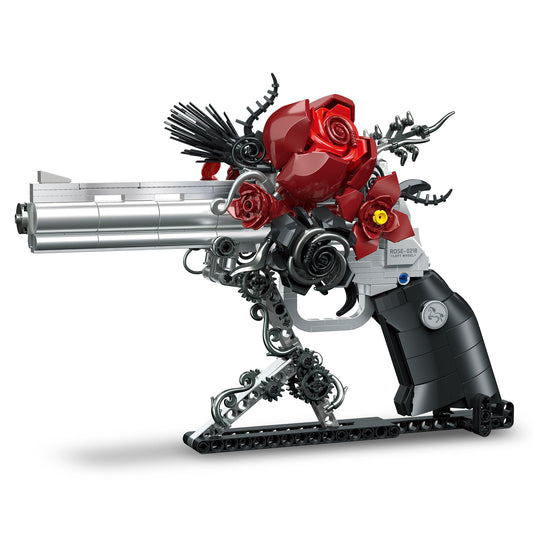 Audaxly Gothic Rose Revolver barrel: striking centerpiece for gothic home decor.