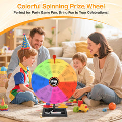 AugFir prize wheel's simple snap-on design enables quick, tool-free installation.