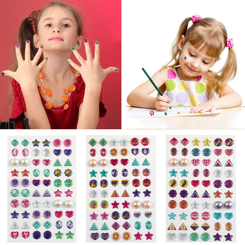 Augsun 3D gems variety and styles for creative fashion accents.