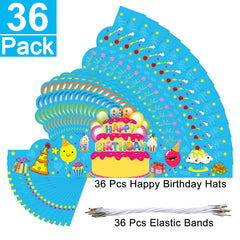 AUGTHEEP Colorful birthday crowns designs great for parties and events