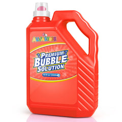 Aujazyble 70 oz bottle with large cap for easy pouring and long-lasting play