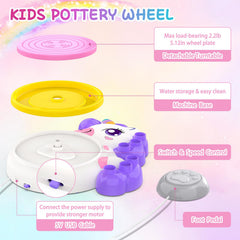 Aujazyble kids crafts kit on wheel inspires screen-free family creativity.