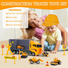 Aukdin bulldozer toy enabling digging-inspired role-play for kids.