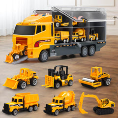 Aukdin toddler construction play mat scene for collaborative play and imagination.