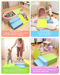 Auksay ball pit option offers gentle sensory exploration in a cozy space