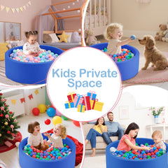 Aunekiv ball pit suitable for babies 12 months and up during playtime.
