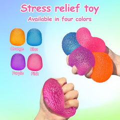 AuraGlaze squishy fidget orange, fun sensory toy for break-time reset.