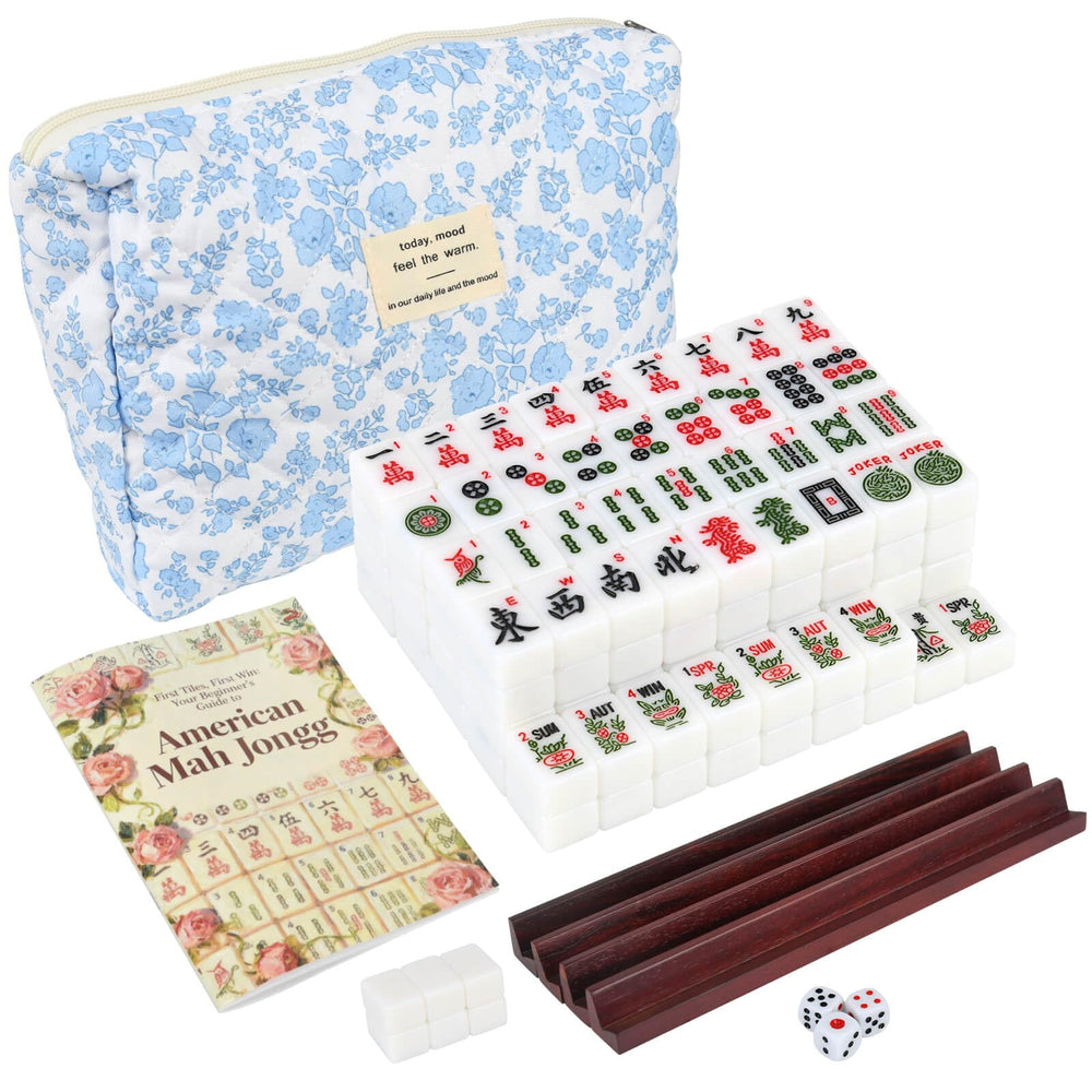 AurAlchemy travel American Mah Jongg tiles in a compact set for on-the-go play
