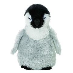 Aurora Baby Emperor penguin plush in gray offers cozy snuggles and soft texture for kids.