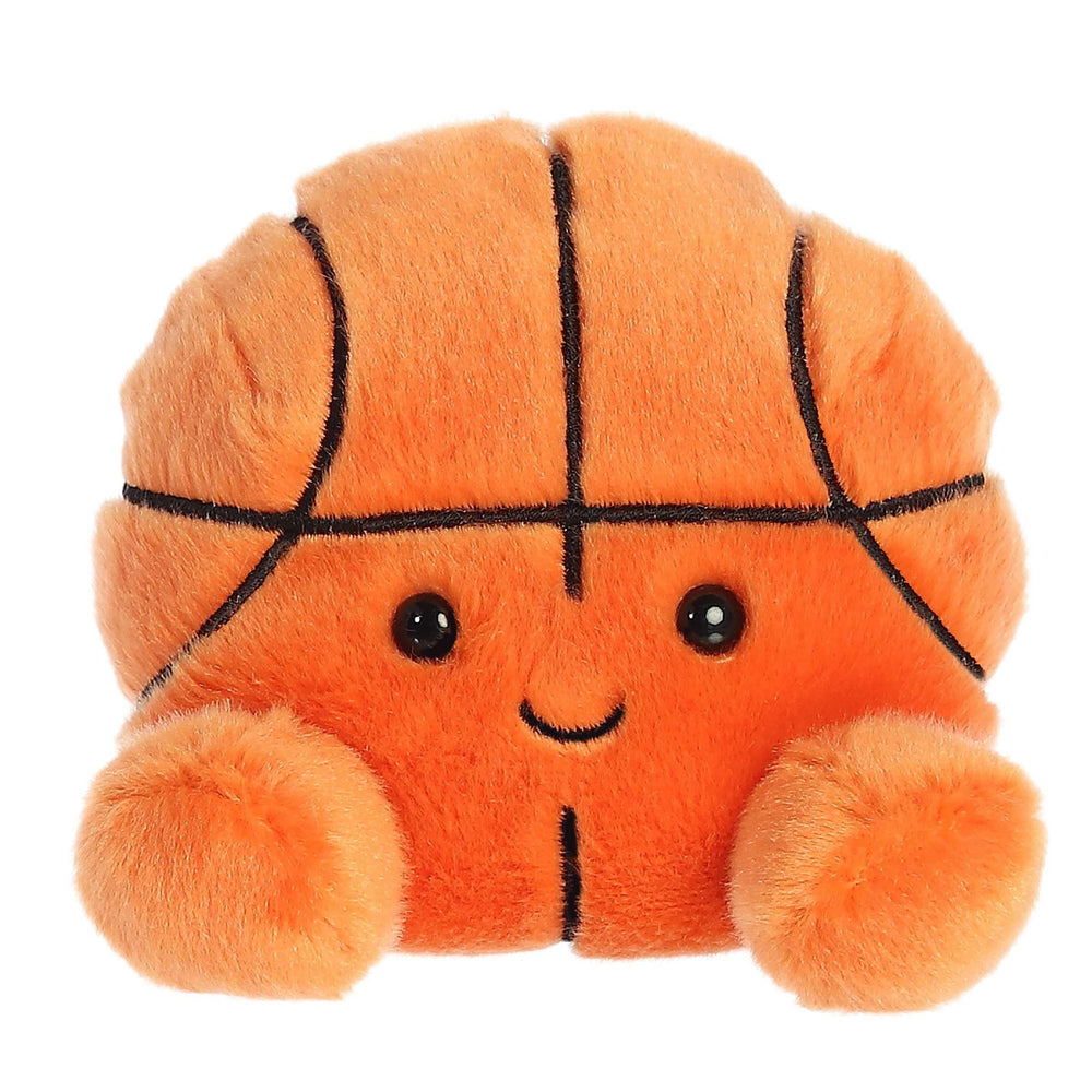 Aurora Hoops Basketball plush, 4 inches, ultra-soft for cozy play.