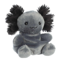Aurora Onyx Axolotl Palm Pals handheld view for portable play and display