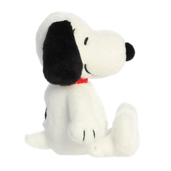 Aurora Adorable Peanuts Floppy Snoopy plush with gift-ready packaging for Snoopy fans.