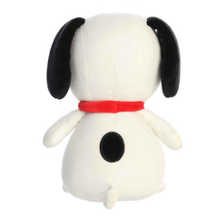 Aurora Adorable Peanuts Snoopy plush close-up showing soft fabric