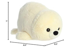 10-inch Stella Seal compact plush fits small hands for on-the-go play.