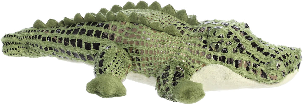 Aurora Alli bean-filled plush body highlights safety and durability.