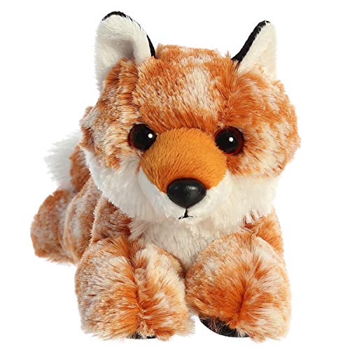 Aurora Autumn Fox Flopsie ears closeup highlights black-tipped ears for charm