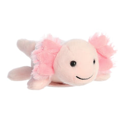 Aurora Axel Axolotl on shoulder demonstrates secure magnet during adventures