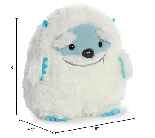 Aurora Baby Yeti 6in display image, lightweight plush for gifts and storytelling.