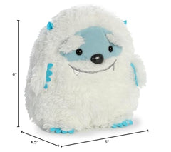 Aurora Baby Yeti 6in display image, lightweight plush for gifts and storytelling.
