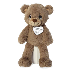 Aurora Barley Bear brown eyes and gentle expression for comforting play.