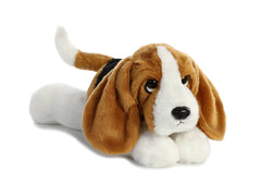 Aurora Basset Hound closeup face shows realistic styling.