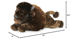 Aurora Adorable Flopsie Bison plush with bean pellets for stability during all-ages play.