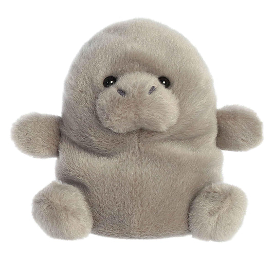Aurora Blubs Manatee plush, front view for cozy cuddles and bedside decor
