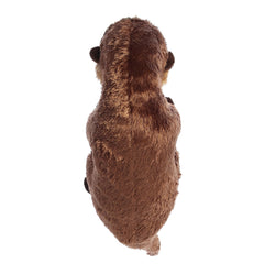 Aurora Cali Otter Flopsie soft brown plush for timeless comfort.